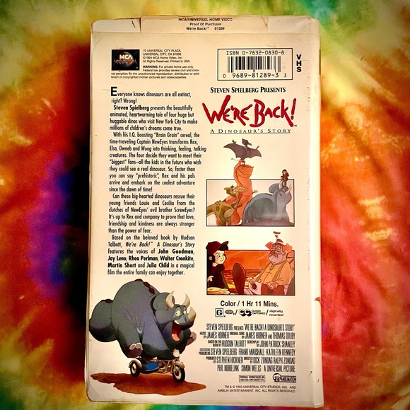 Cartoon Classics VHS Collector Set - 5 Clamshell Cased Films!! - Picture 9 of 14